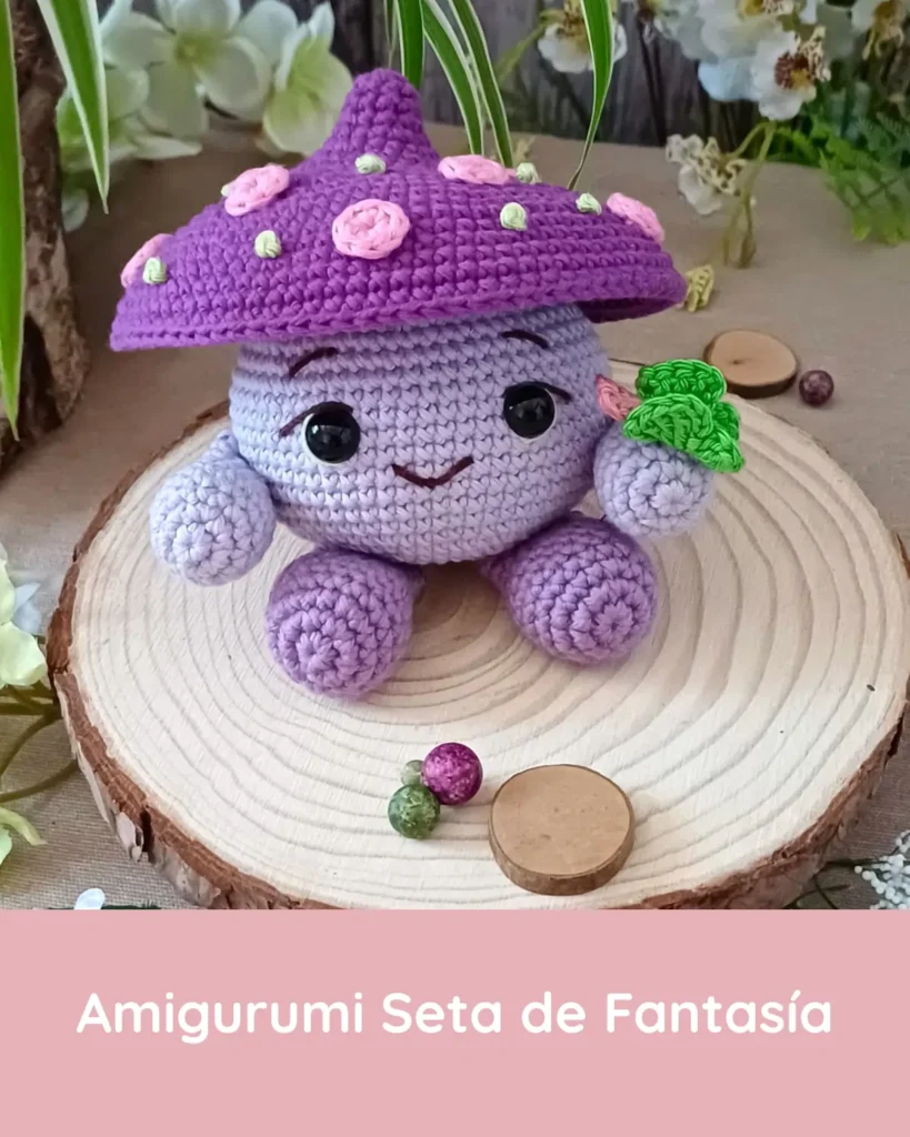 patron crochet amigurumi seta fantasía w