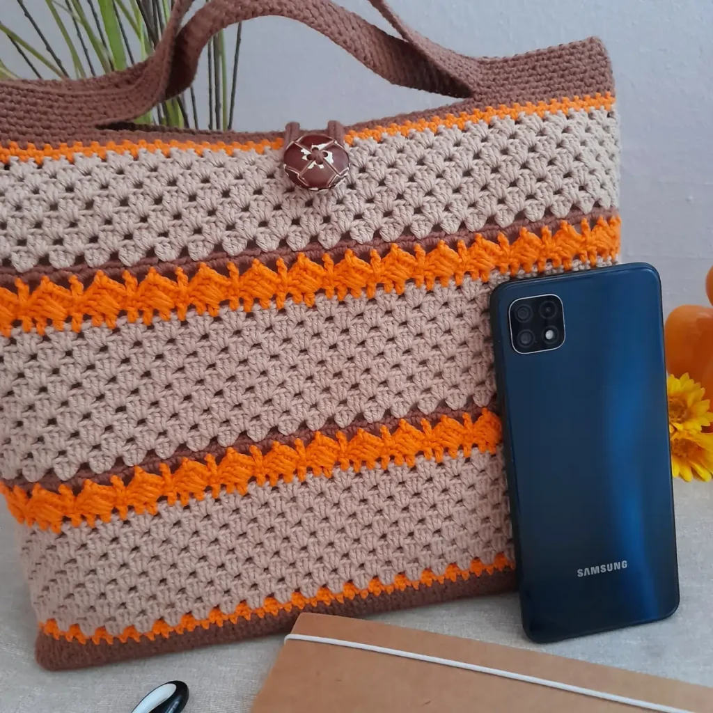patron crochet bolso de mano 1