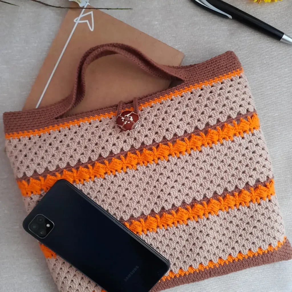 patron crochet bolso de mano 3