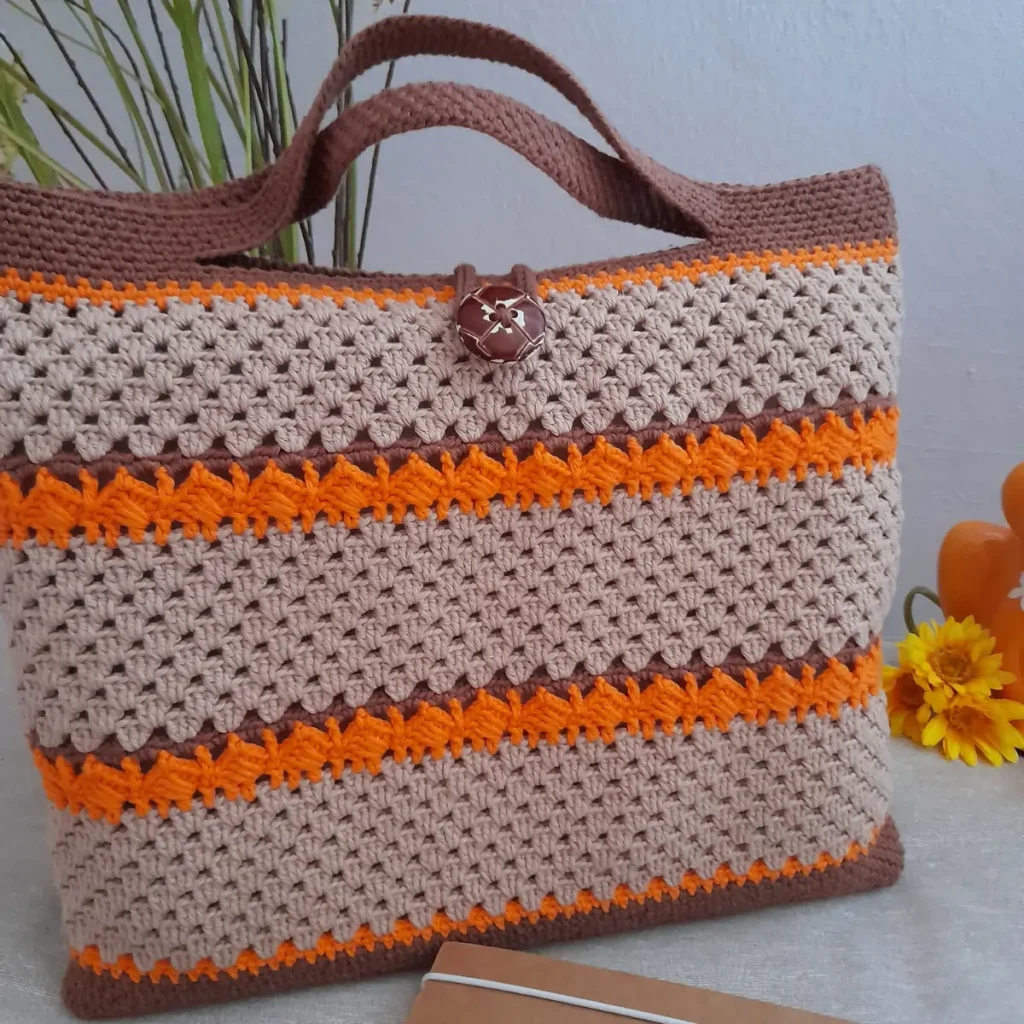 patron crochet bolso de mano 5