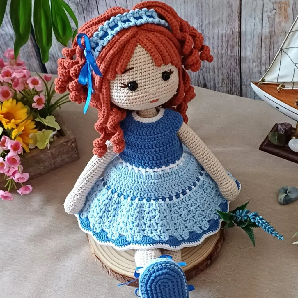 patron crochet muneca matilda vestido azul 1