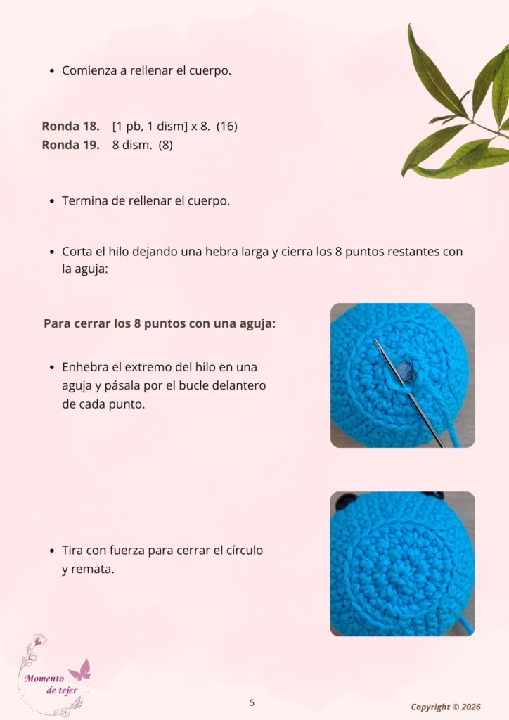 Pulpo Bebé – Patrón Gratuito de Crochet para Llavero patron gratuito crochet llavero pulpo bebe 5