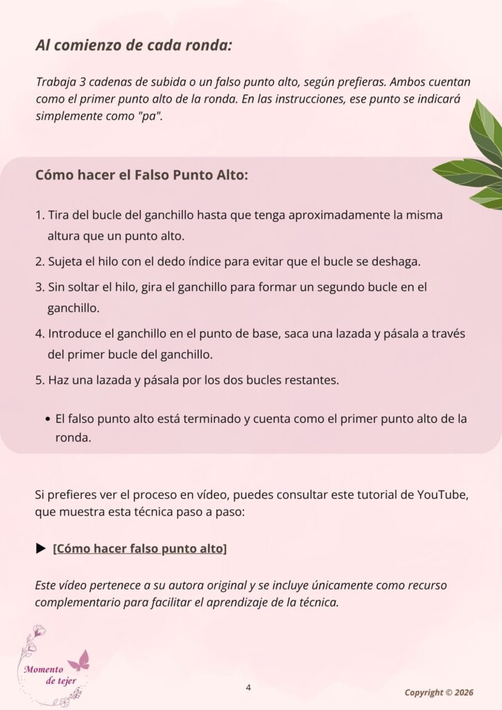 Posavasos Dalia – Patrón de Crochet Gratuito posavasos dalia patron de crochet 4