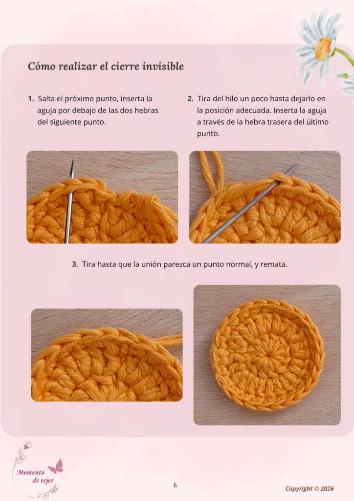 posavasos margarita patron de crochet 6