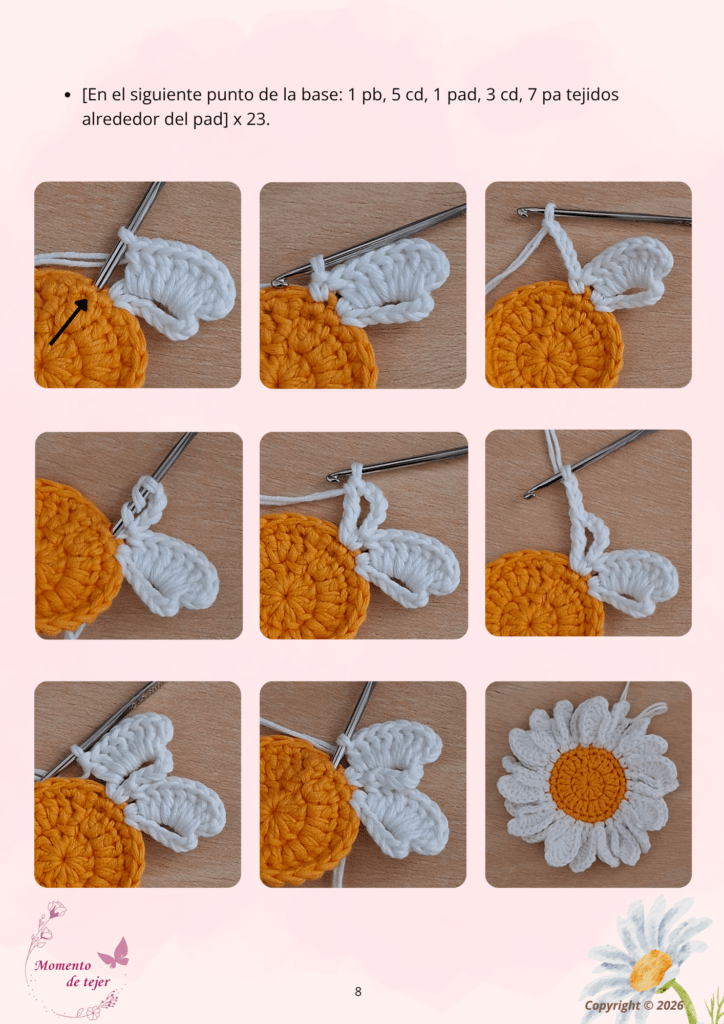 posavasos margarita patron de crochet 8