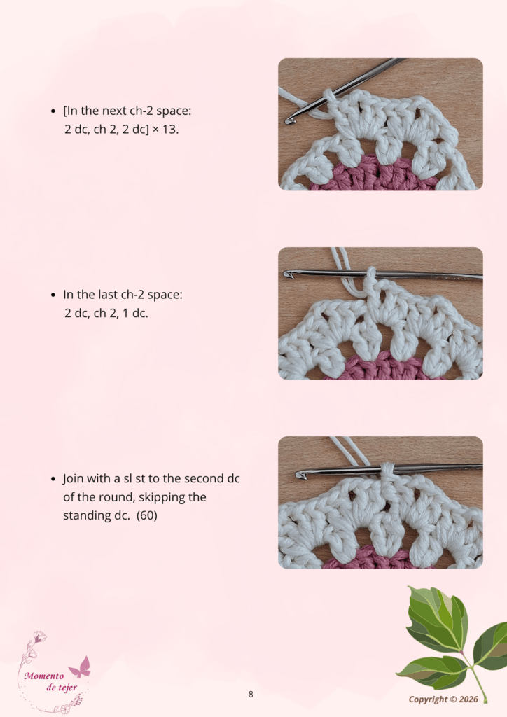 Dahlia Coaster – Free Crochet Pattern dahlia coaster crochet pattern 8