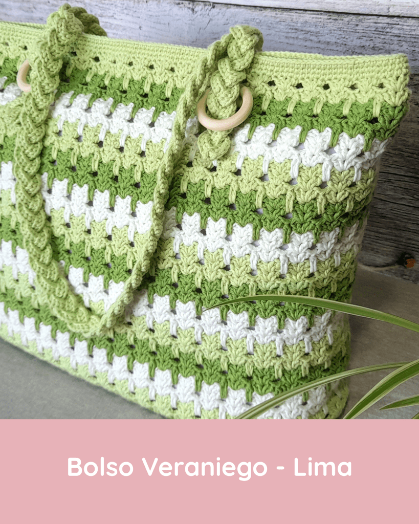 Mis Patrones patron crochet bolso veraniego lima