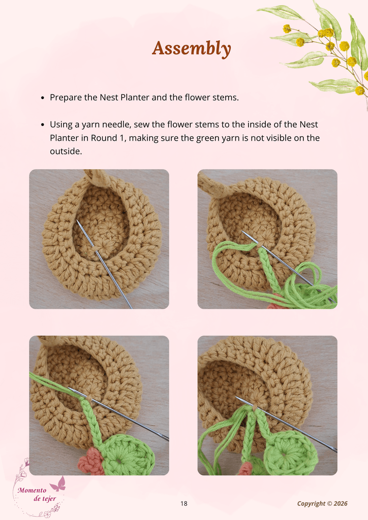 Nido Silvestre (Wild Nest ) - Free Crochet Pattern wild nest 18