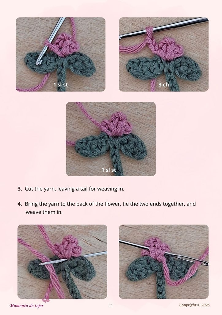 Floral Garland for Nancy – Free Crochet Pattern 11 spring dream crochet pattern