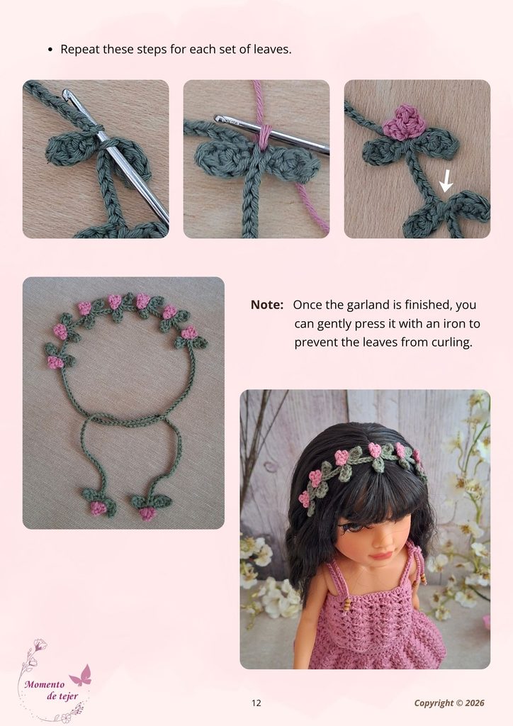 Floral Garland for Nancy – Free Crochet Pattern 12 spring dream crochet pattern