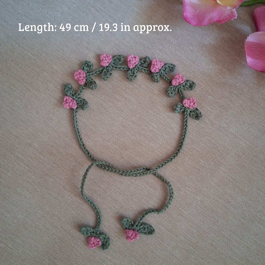 3 guirnalda floral crochet sueño de primavera