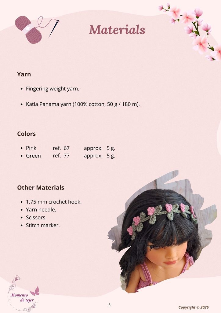 Floral Garland for Nancy – Free Crochet Pattern 5 spring dream crochet pattern