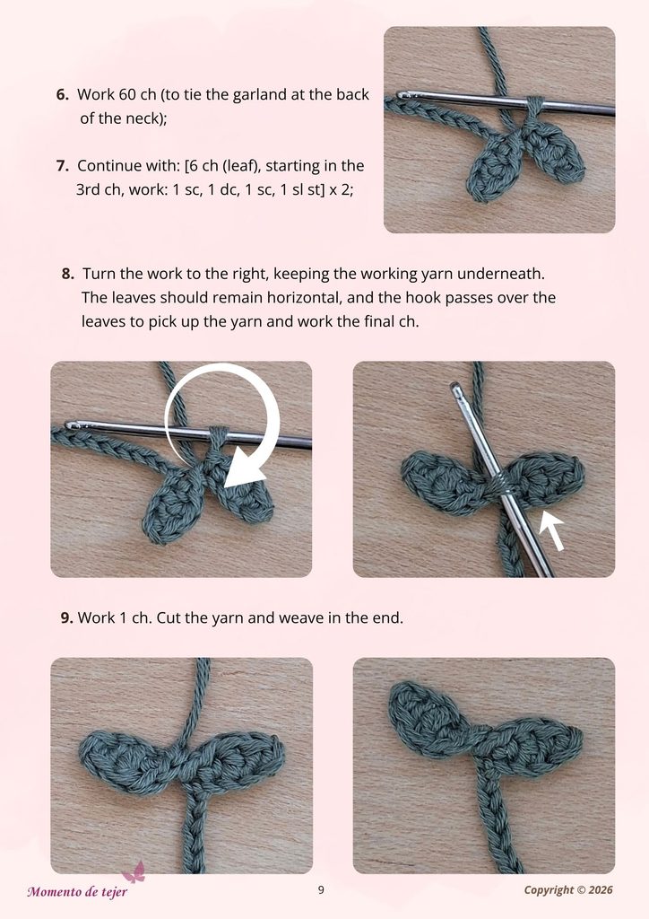Floral Garland for Nancy – Free Crochet Pattern 9 spring dream crochet pattern