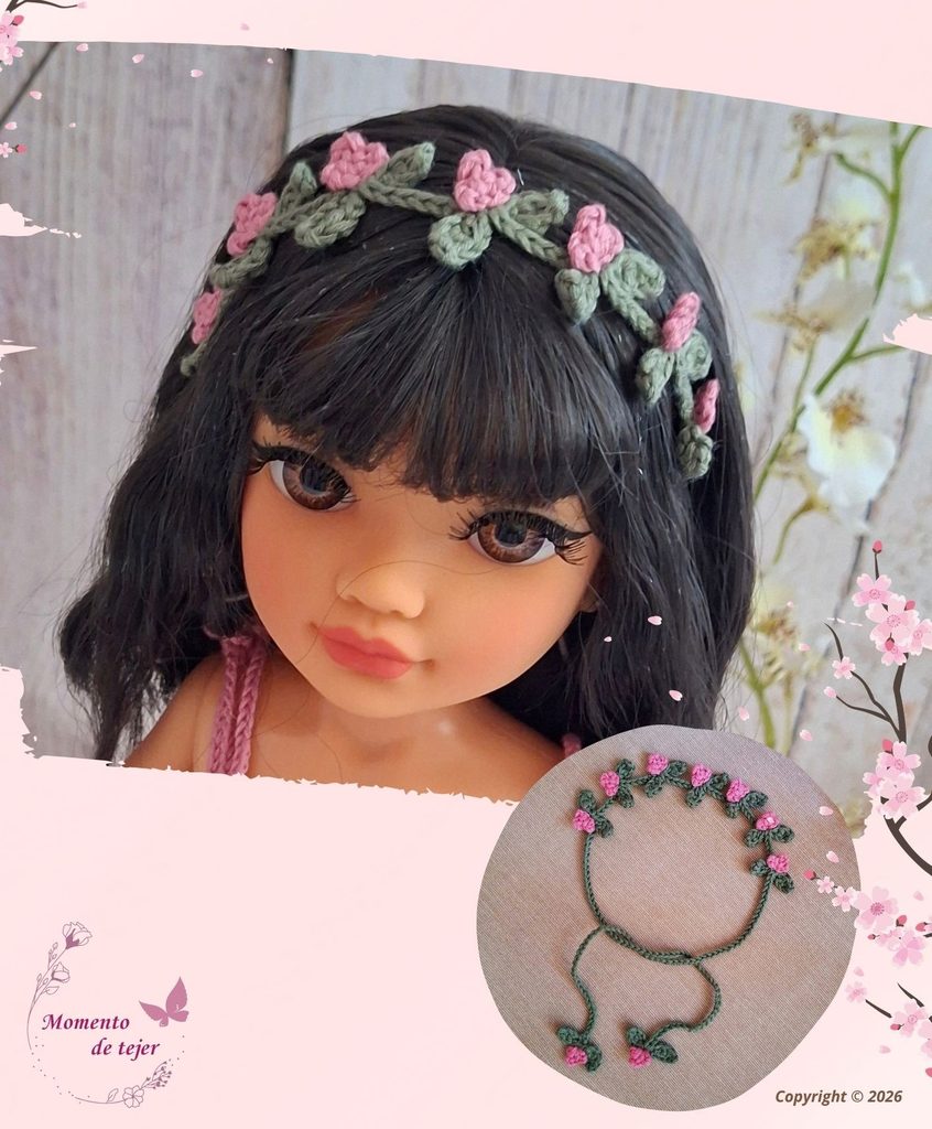 guirnalda floral patrón crochet nancy 1